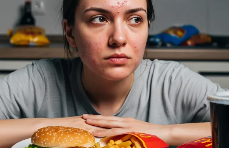 تاثیر تغذیه در روتین پوست چرب خیلی تاثیر دارد