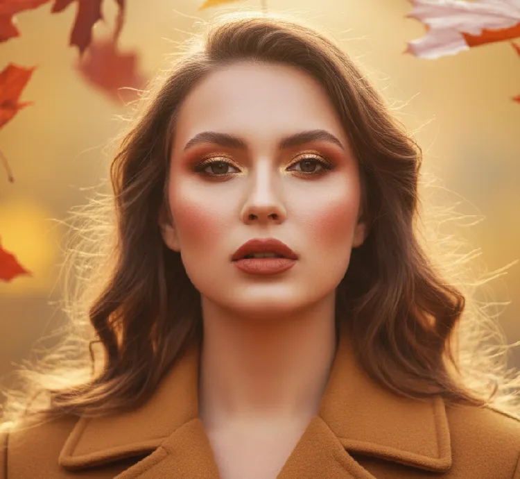 اصول کلیدی میکاپ پاییزی