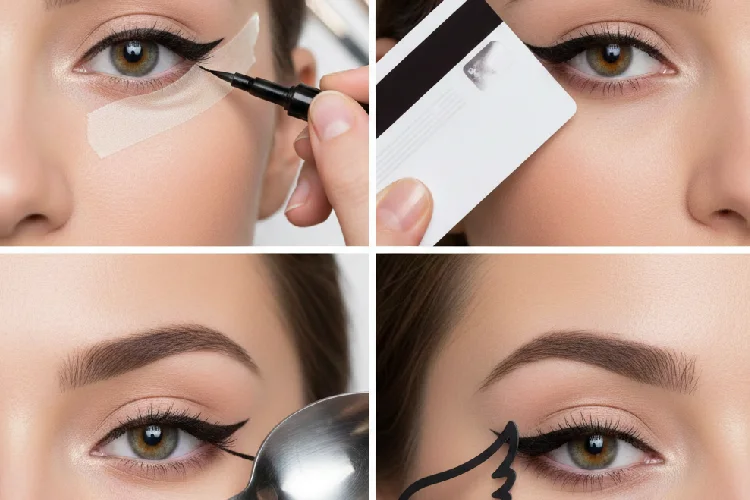 روش‌های ابزاری برای کشیدن خط چشم گربه‌ای