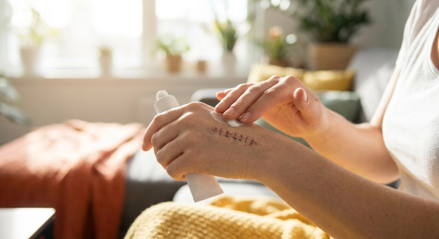 بهترین کرم ترمیم کننده جای بخیه خارجی