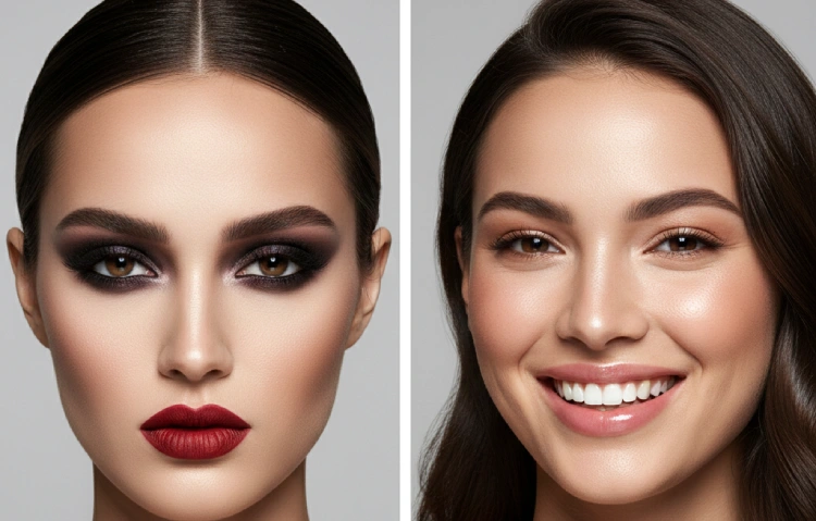 اشتباهات برای داشتن ارایش طبیعی