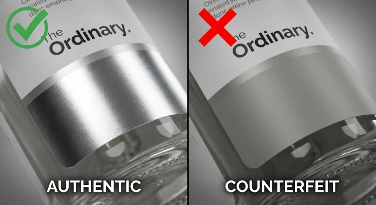 لیبیل سرم های اوردینری اصل و تقلبی