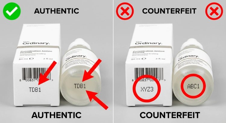 بارکد در سرم های اوردینری اصل و تقلبی