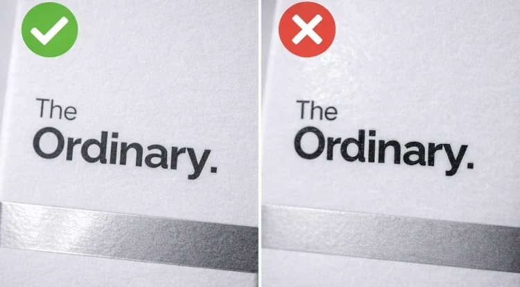 نوار نقره ای جعبه سرم اوردینری اصل و تقلبی