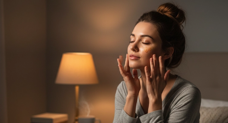 روتین پوستی مخصوص شب