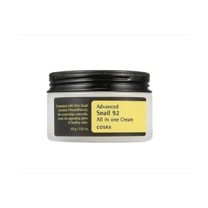 کرم مرطوب کننده و آبرسان 92% موسین حلزون کوزارکس cosrx advanced snail 92 all in one cream