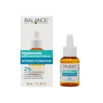 سرم هیالورونیک اسید بالانس | آبرسان قوی و جوانساز و پرکننده خطوط Balance 2% Hyaluronic Acid + 3% Ceramide Complex Booster 30ml